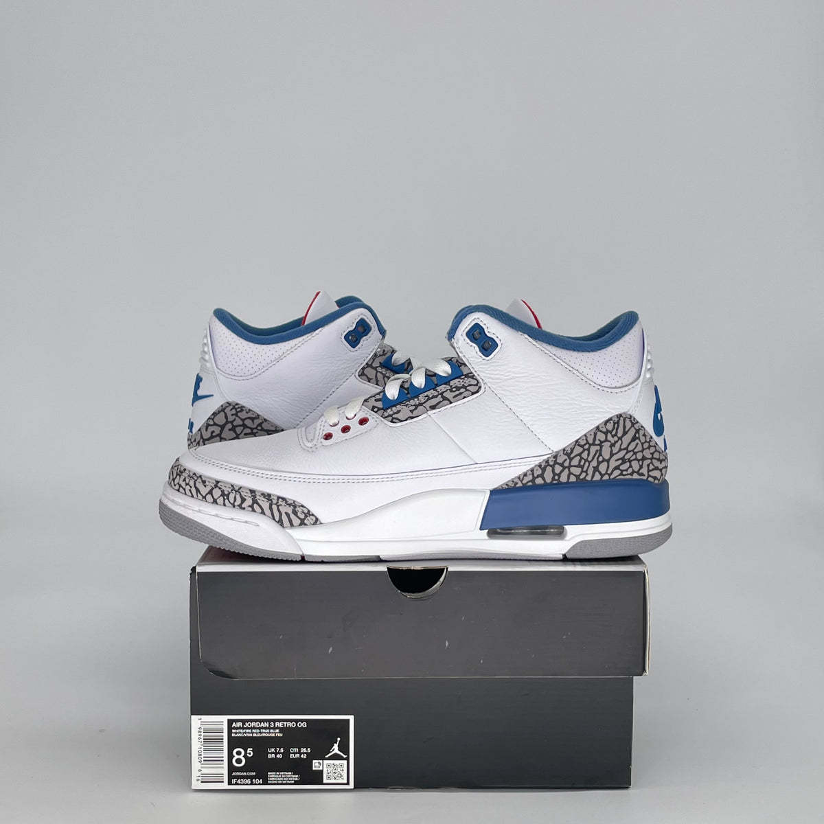 Jordan 3 Retro True Blue (2026)