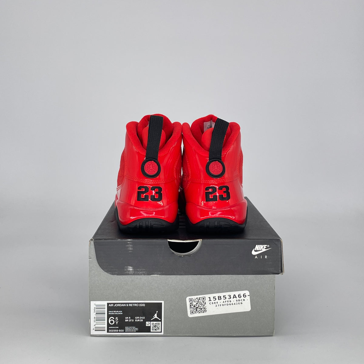 Jordan 9 Retro Chile Red (GS)