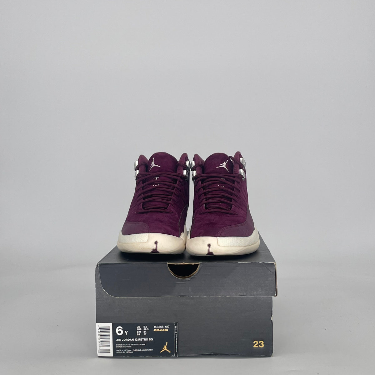 Jordan 12 Retro Bordeaux (GS)