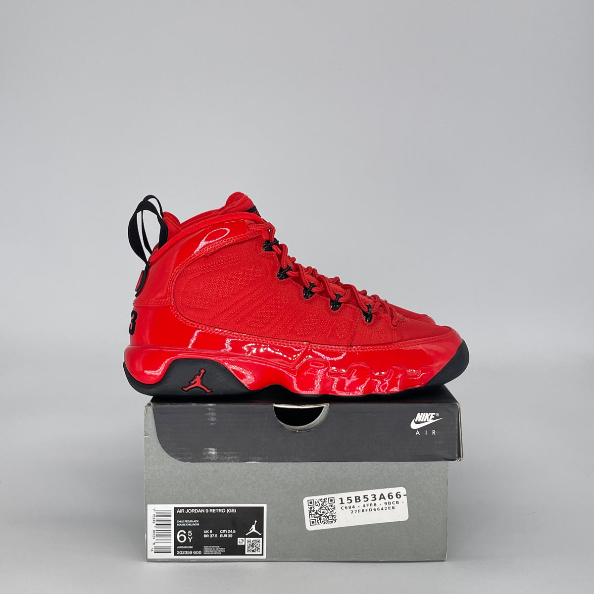 Jordan 9 Retro Chile Red (GS)
